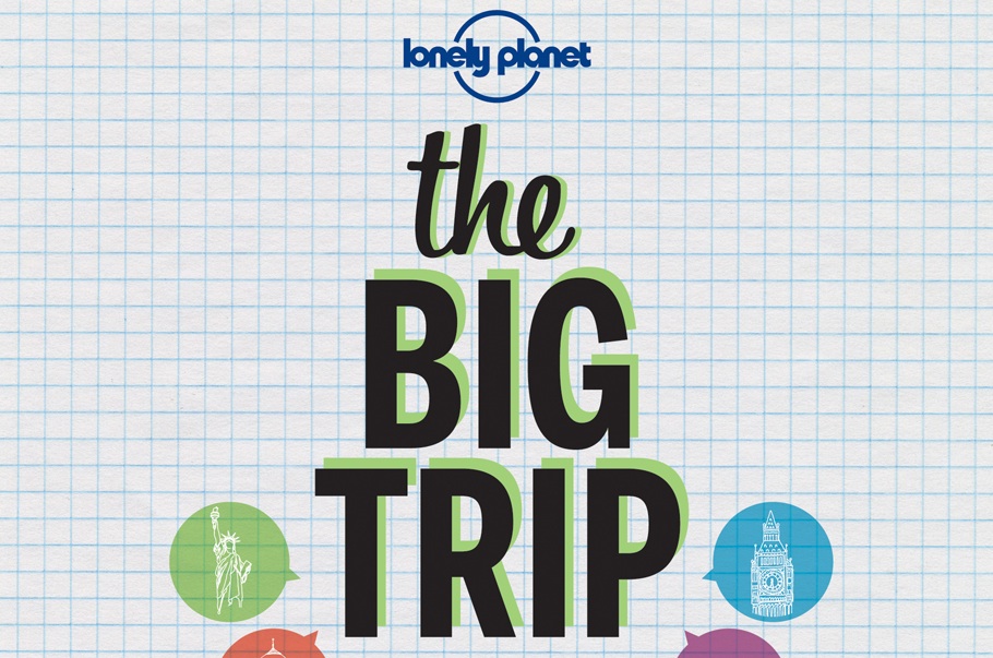 Lonely Planet, The Big Trip, Cover Artwork