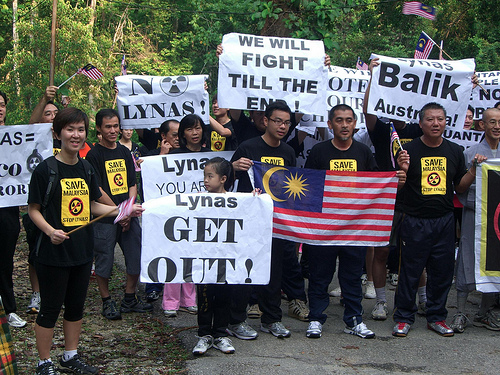 Malaysians protest against Lynas