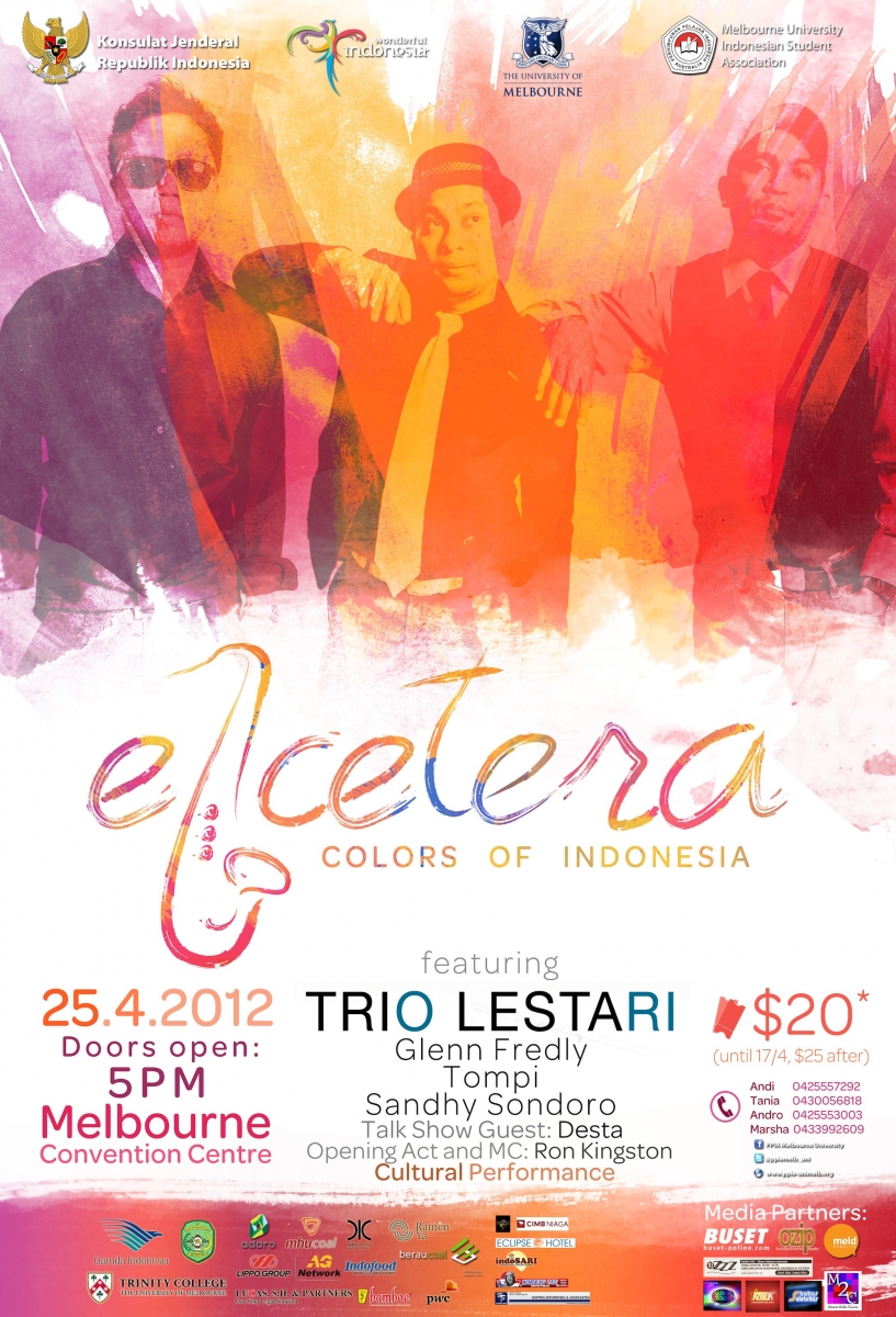 Etcetera: Colours of Indonesia, PPIA Unimelb