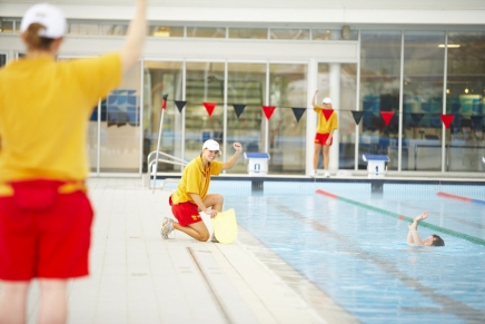 Train and find work as a pool lifeguard