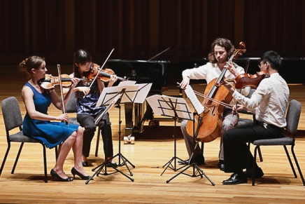 Multicultural Duomo Quartet through to Asia-Pacific Chamber Music Competition