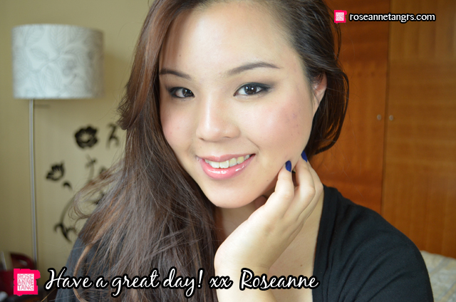 Beauty blogger Roseanne Tang
