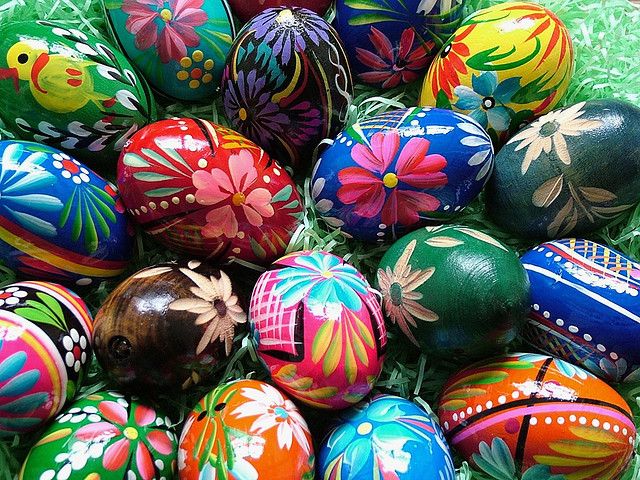 colorful easter eggs melboune