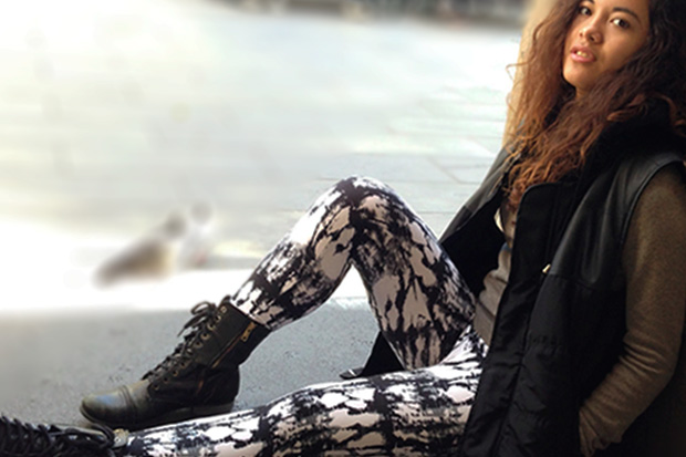 Summer fashion in winter &#8211; leggings