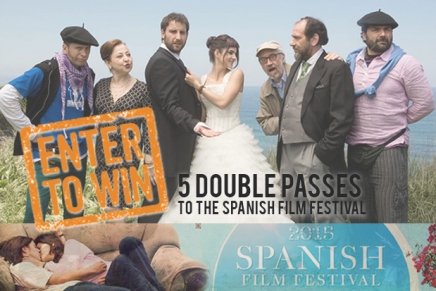 FTW: 5 double passes to the Spanish Film Festival 2015