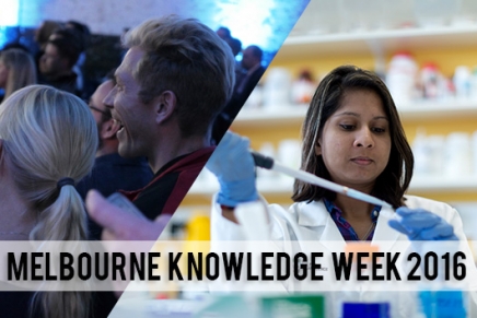 Melbourne Knowledge Week 2016