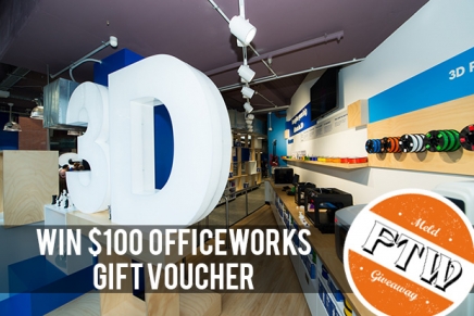 FTW: Win an $100 Officeworks gift voucher and try the 3D Printing Experience Centre!