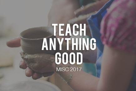 Seeking motivated individuals to teach TAG workshops at MISC 2017!