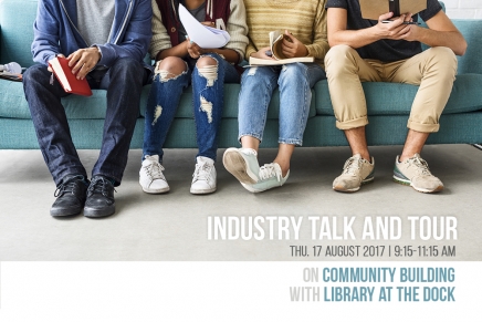 Industry Talk and Tour: Community building with Library at the Dock