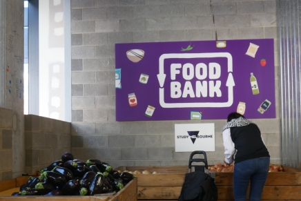 Foodbank Pop-up Store: Free Groceries for International Students